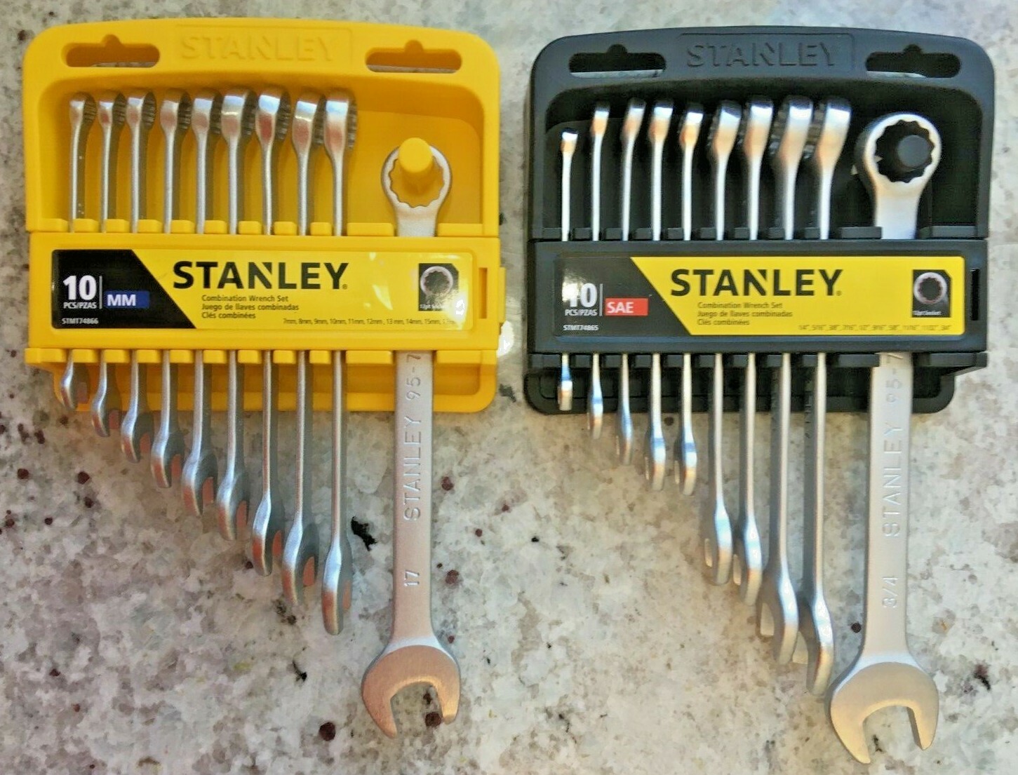 Stanley Combo10pc Metric+10pc Sae Combination Wrench Sets ( 20