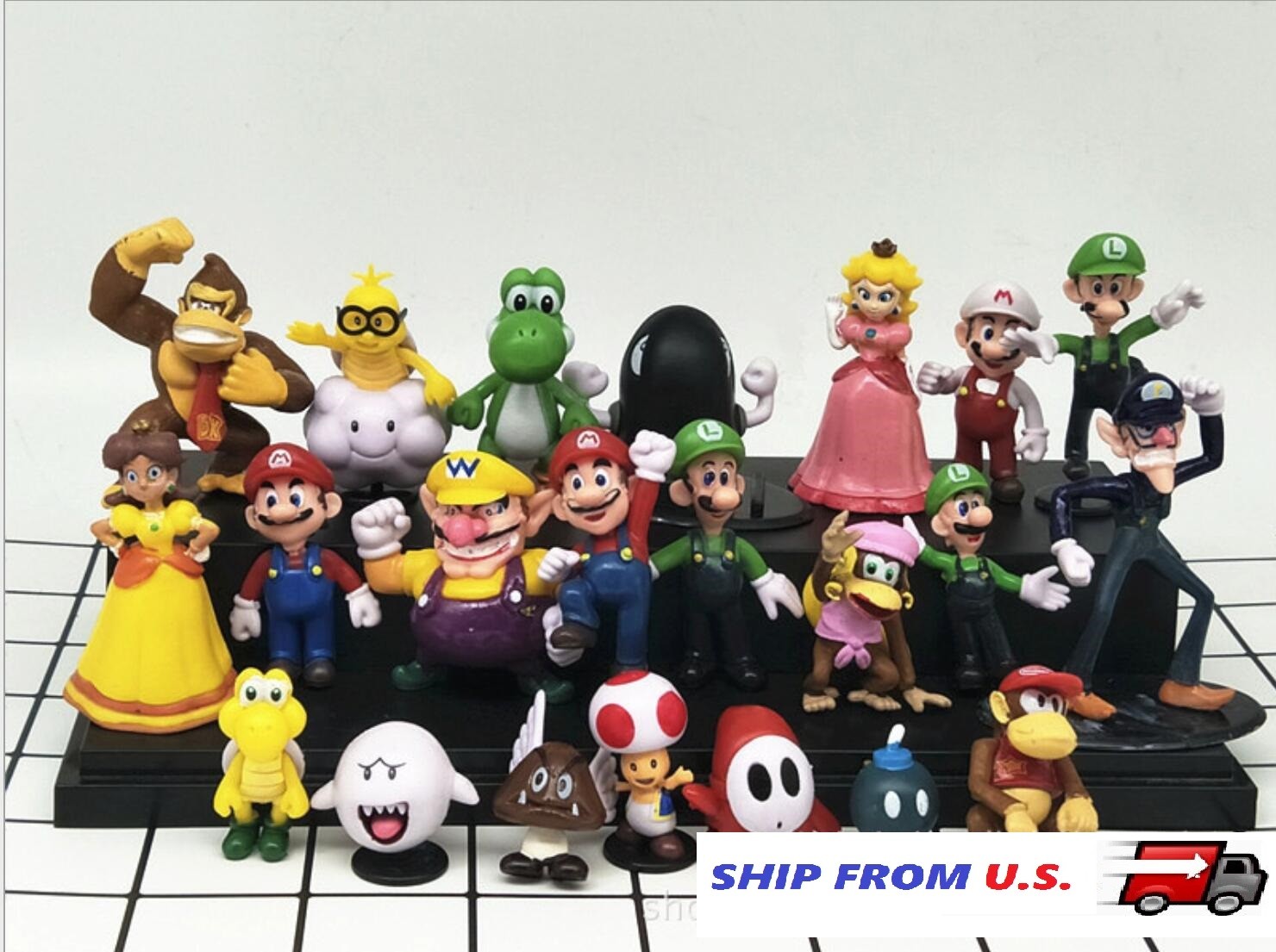 MARIO FAMILYオリジナルフィギュア 2008 Official Nintendo Super Mario Bros. Toad 4