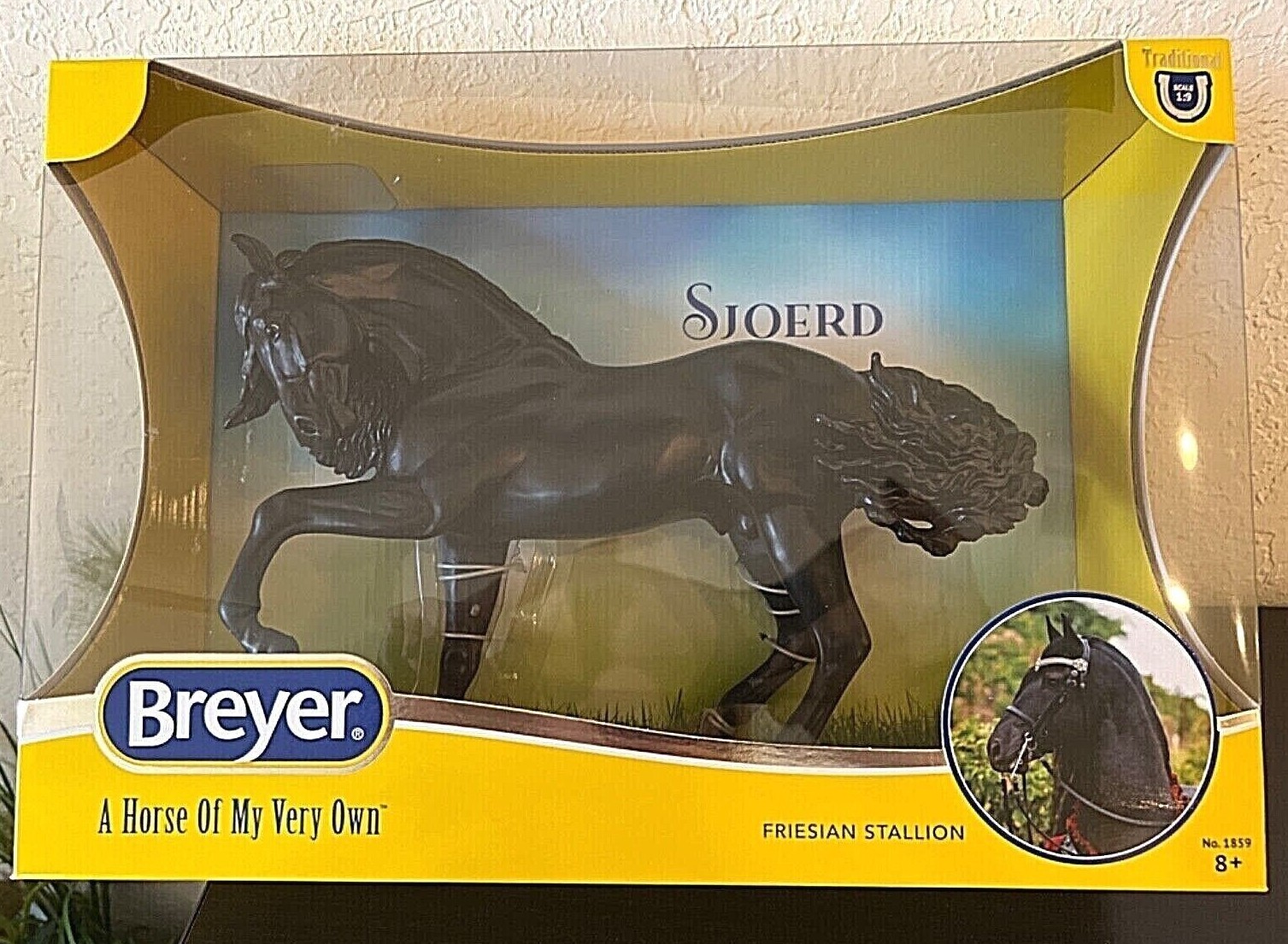 Breyer Horse 1394 Black Stallion 馬 フィギュア Breyer Horse Black Missouri Fox Trotting Walking Stallion