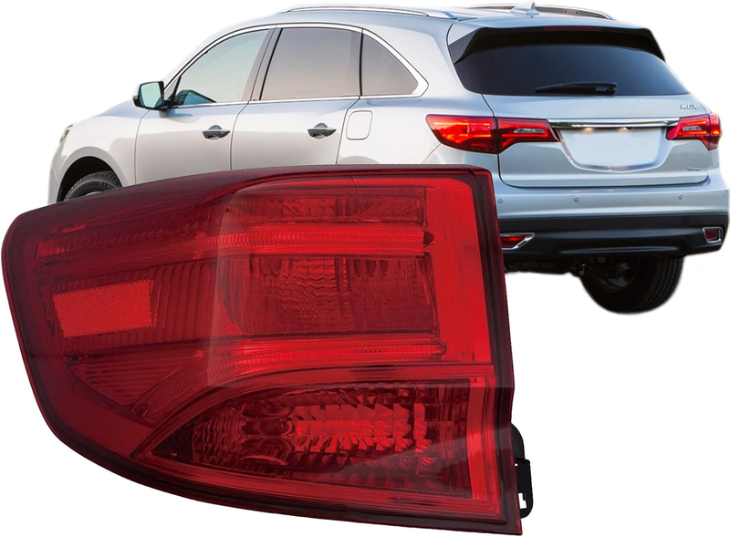 Outer LED Taillight Rear Lamp for 2014-2020 MDX Driver Left Side 33550TZ5A02