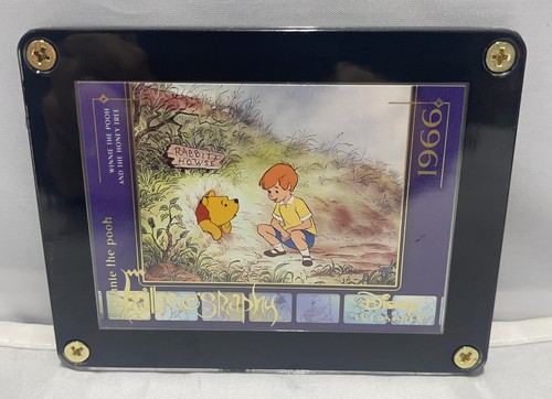 Pooh^_^ Winnie The Pooh Framed Nursery Art Stitchery Complete Sewn