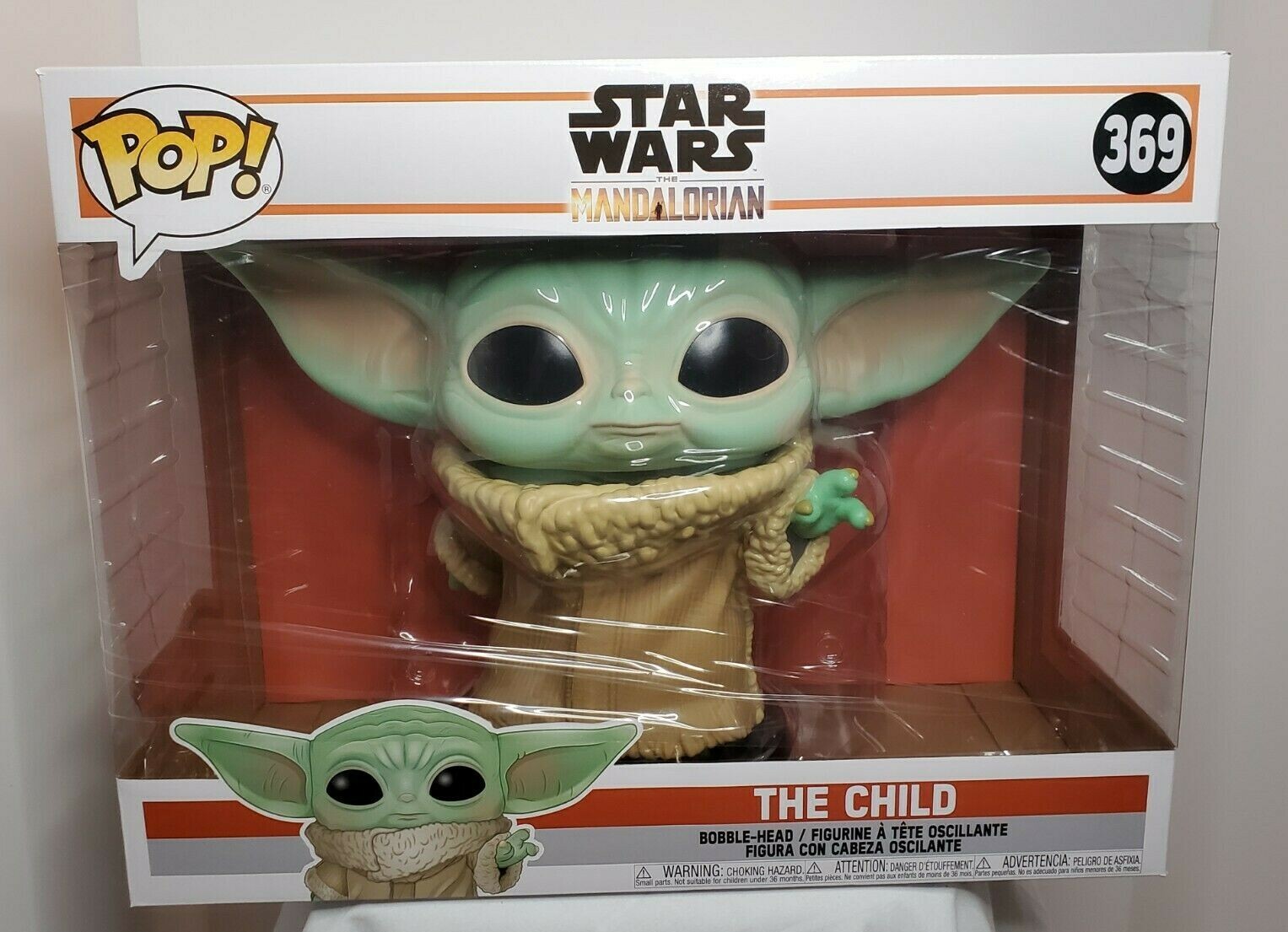 Funko Pop Star Wars The Mandalorian The Child 10-Inch #369