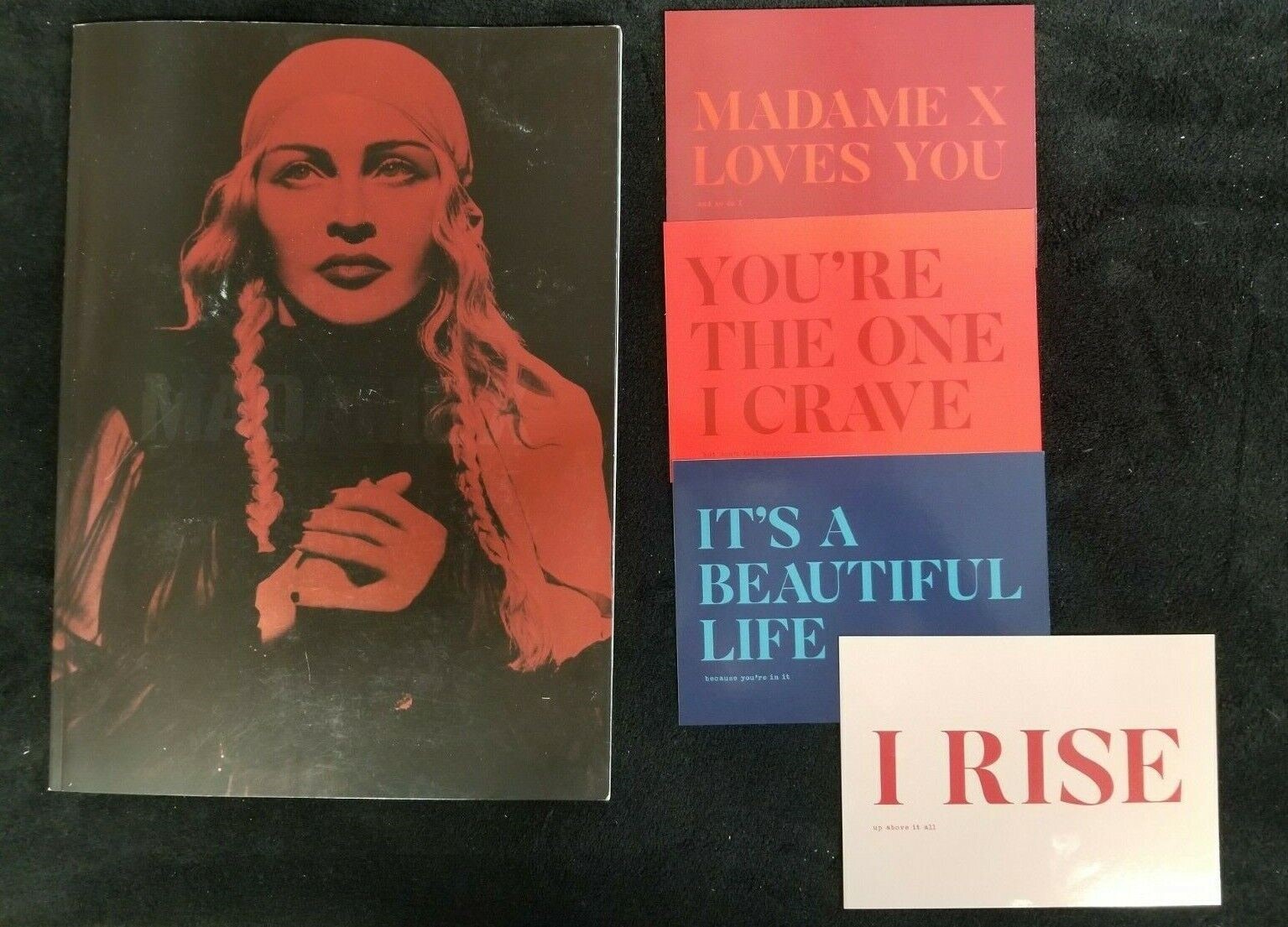 【希少レア】豪華本Madonna Madame X Tour VIP Book 希少レア豪華本Madonna Madame X Tour VIP Book
