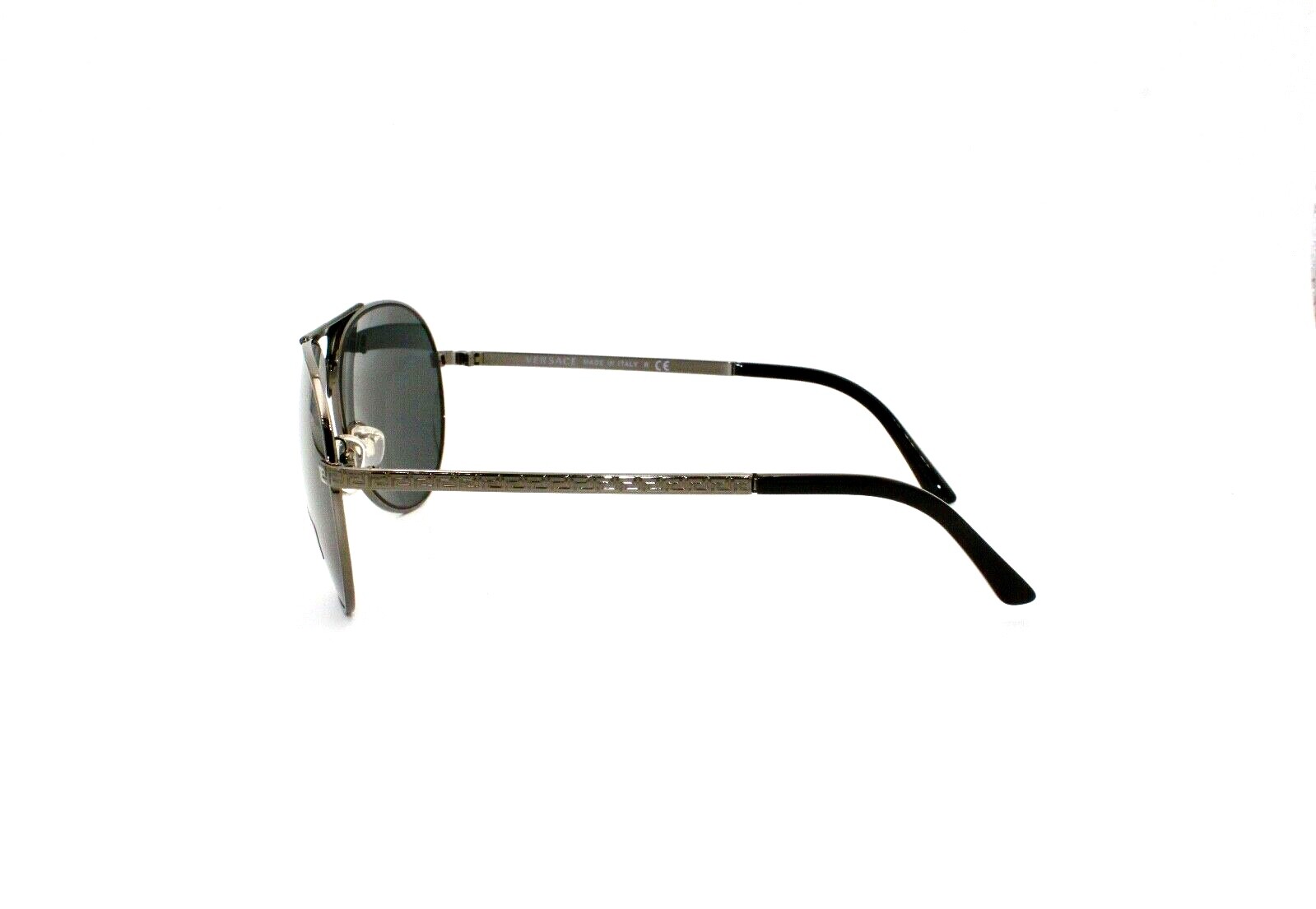 Pre-owned Versace Sunglasses Mod 2164 1001/87 60-15 140 3n Made In Italy In Gray