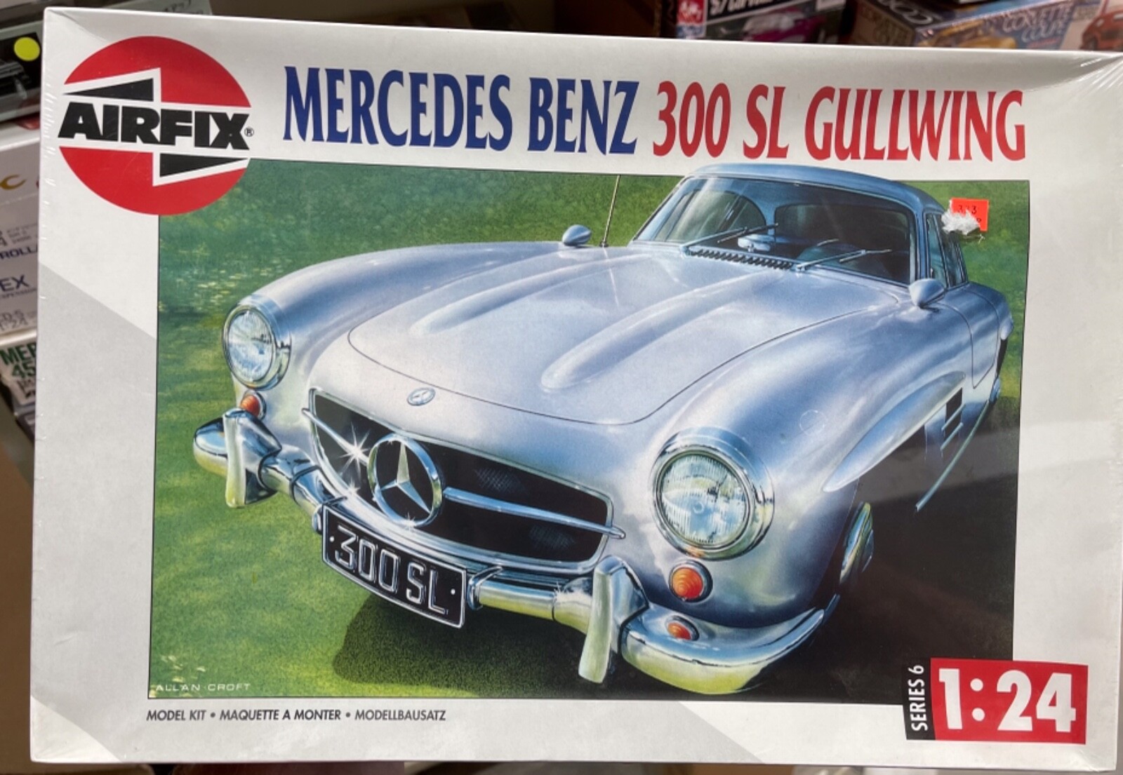 Mercedes 300 SL Gullwing ミニカー 1/8 Ixo 1954-1957 Mercedes-Benz 300 SL 