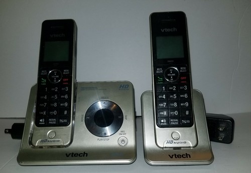 VTech LS6425-2 DECT 6.0 Expandable Cordless Phone with Answering System HD Audio