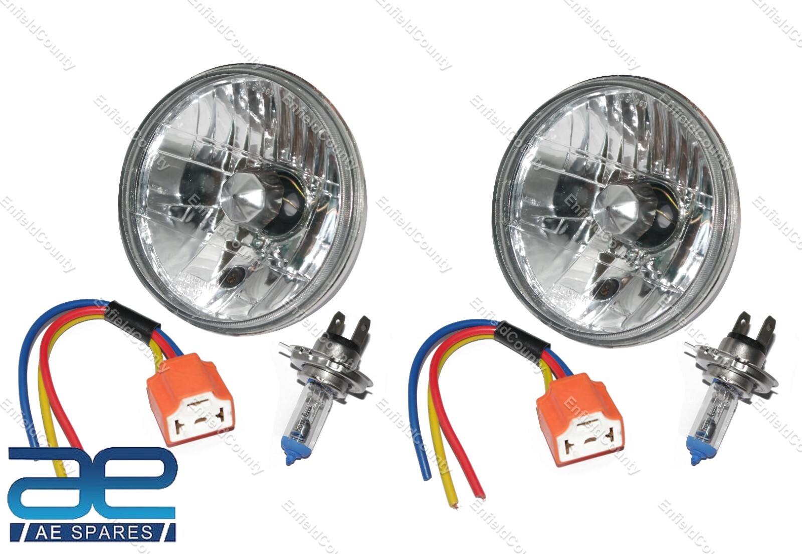 For Suzuki Samurai SJ410 SJ413 Sierra 7" Head Light Sealed Beam+Bulb Holder  