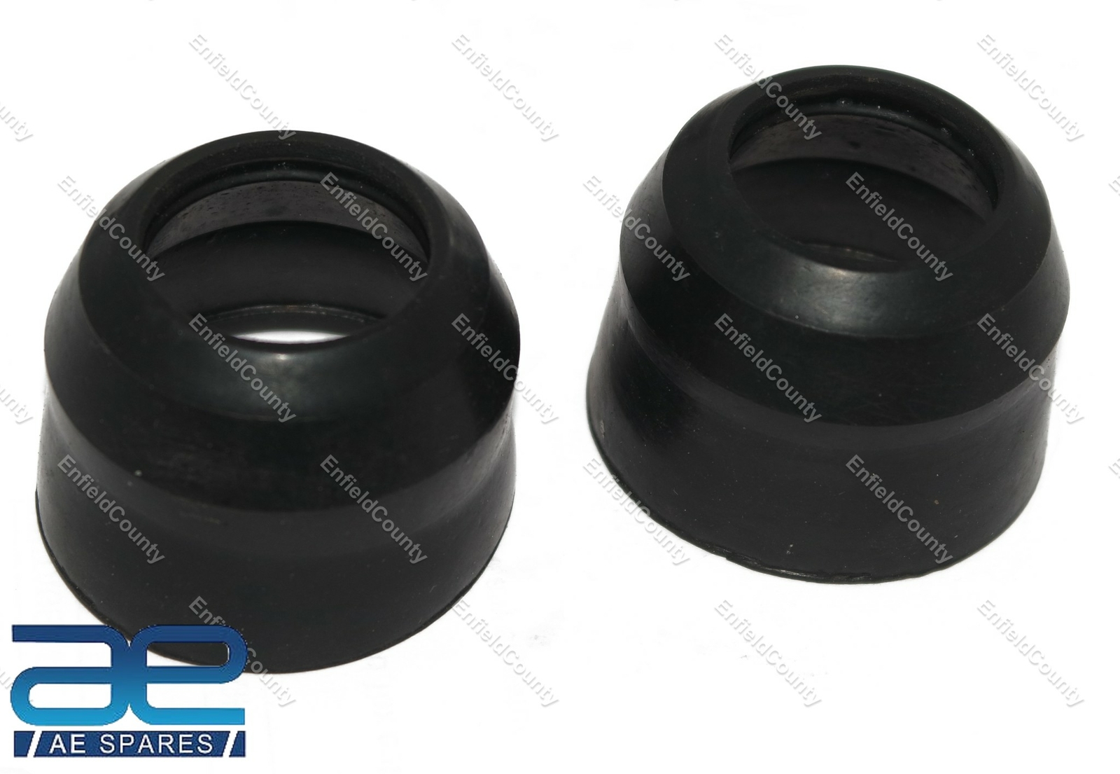 For YAMAHA RX100 RX 100 Fork Dust Seal Rubber Black Pair 