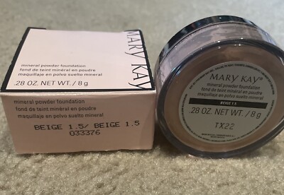 Mary Kay Beige 1.5 Mineral Powder Foundation NIB - 033376 Discontinued