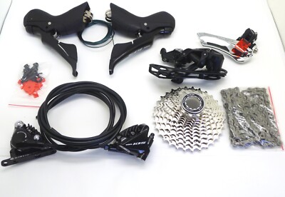 Shimano 105 R7020 2x11 Speed 5pcs Hydraulic Disc Group Set