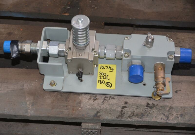 Smc Vga342-06fa Air Operated Specialist Safety Release Pneumatic Valve Assy