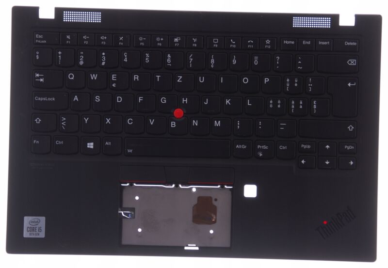 Palmrest With Keyboard Lenovo X1 8th De B