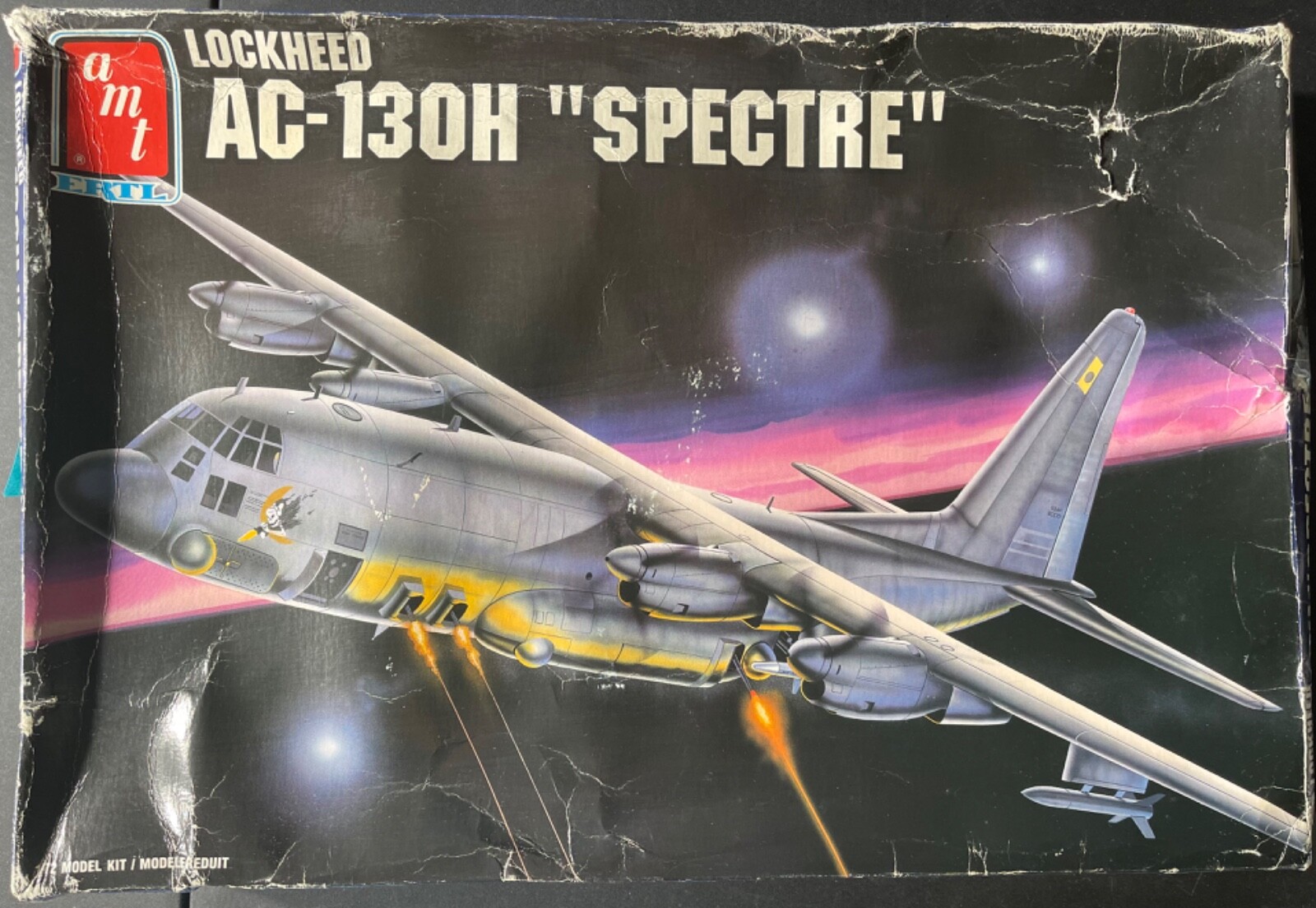 amt 1/72 ロッキード AC-130H スペクター Spectre AMT Lockheed AC-130H Spectre 8690 1/72 BONUS DECALS NIB