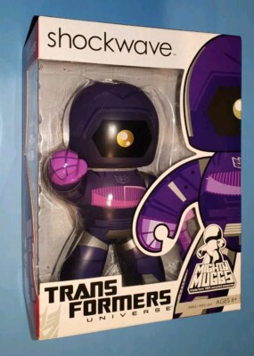 Shockwave Mighty Muggs 2008 Hasbro Transformers Sealed New Purple Cyclops