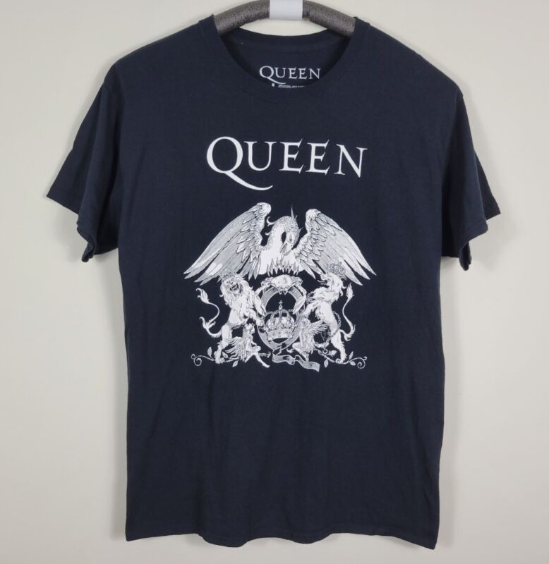 Queen Rock Band 2010 Black T Shirt Mens Size L
