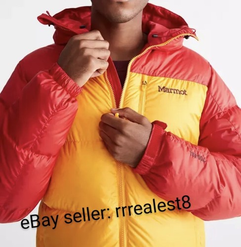 Pre-owned Marmot ?rare Color?  Guides Exclusive 700 Fill Down Hoody Puffer Jacket ?nwt In Multicolor