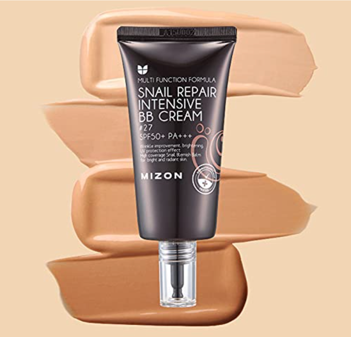 [ Mizon ] Snail Repair Intensive BB Cream #27 SPF 50+ PA+++ 50ml US Seller