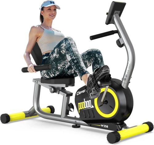 Home Stationary Recumbent Exercise Bike Bicycle Cycling Fitness Workout Cardio