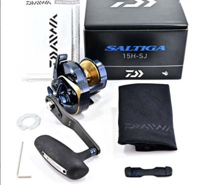DAIWA SALTIGA 15H-SJ 付属品付き Daiwa 22 SALTIGA 15H-SJ 7.1 Right Casting Reel 22SALTIGA All