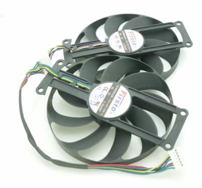 GPU Cooler Fans For ASUS GTX 1660 1660Ti DUAL RTX2060 FDC10H12S9-C
