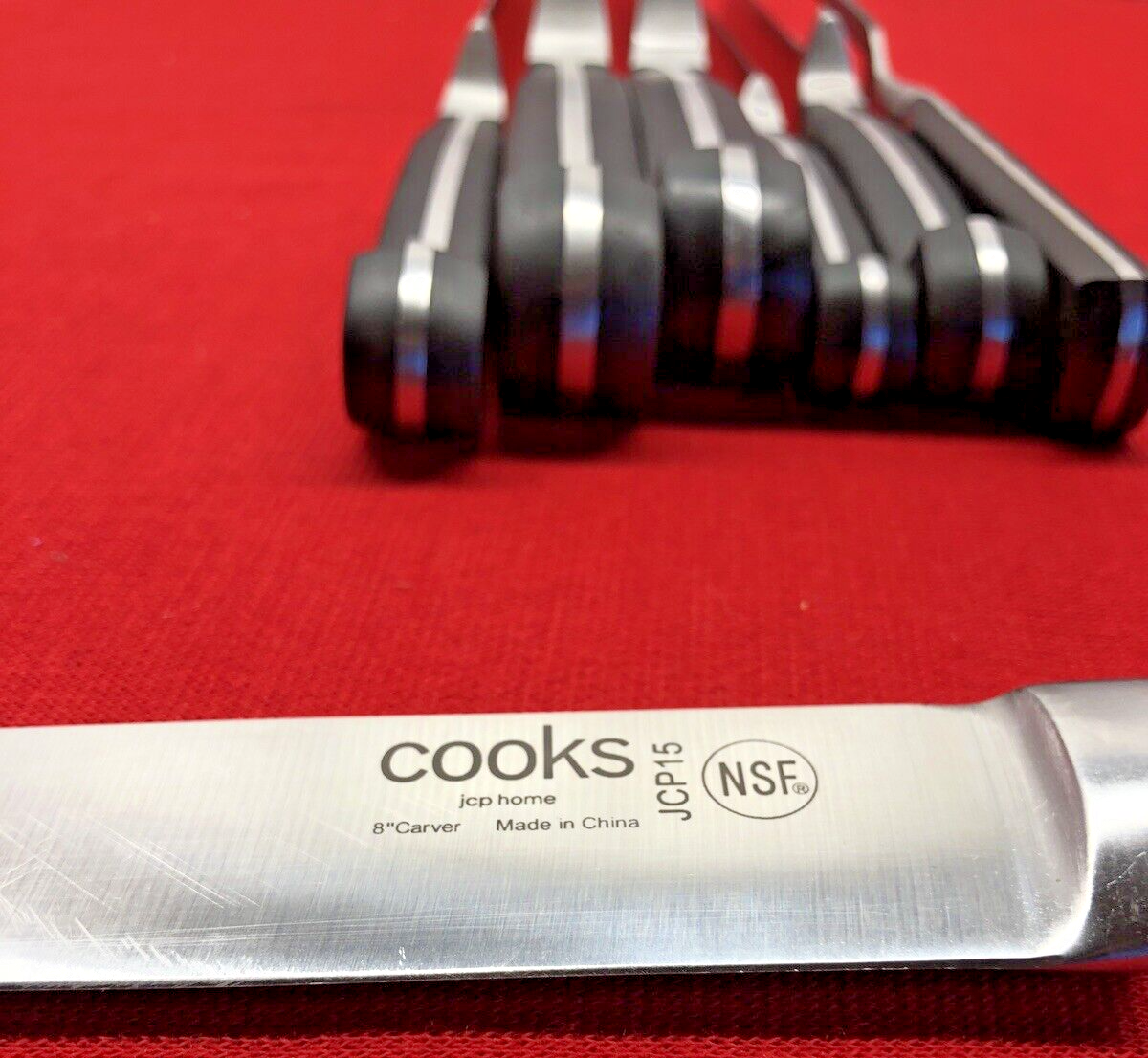Cooks Kitchen Knives Professional Chef7 Piece Set JC