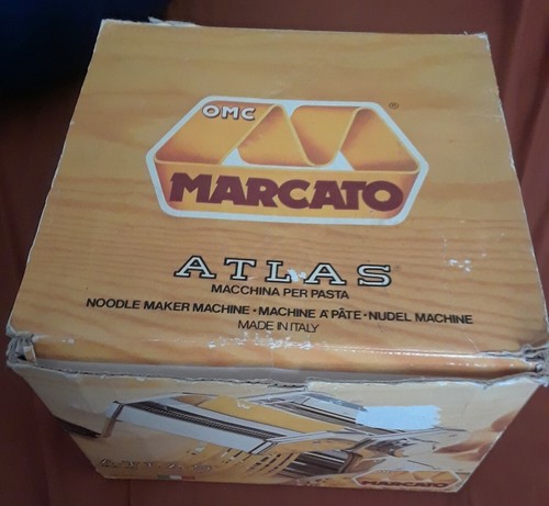 Marcato Atlas Deluxe Pasta maker Model 150 Italy Clean excellent noodles