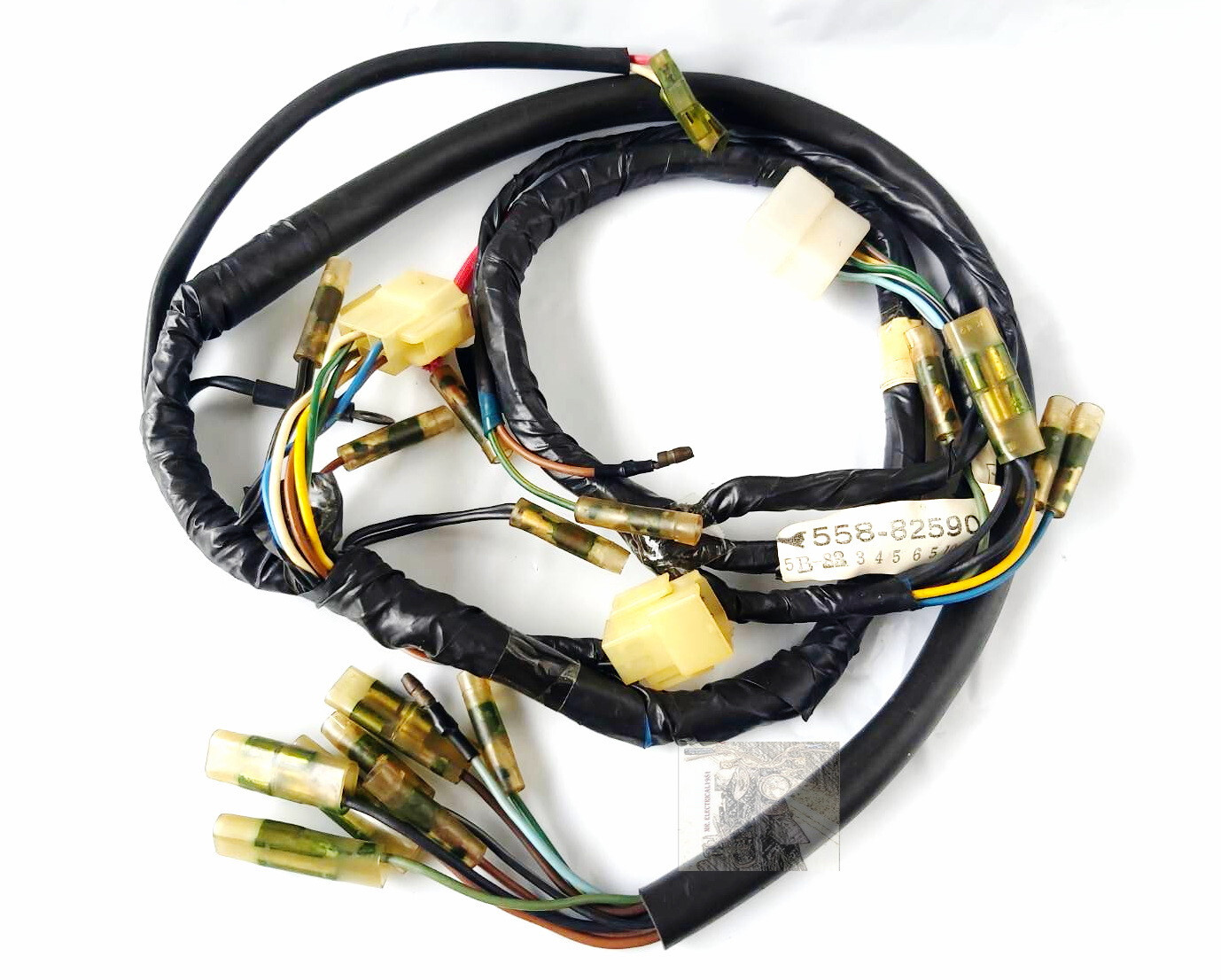 切手111006 Yamaha 1976 DT100 DT100C Main Wiring Wire Harness Nos 558