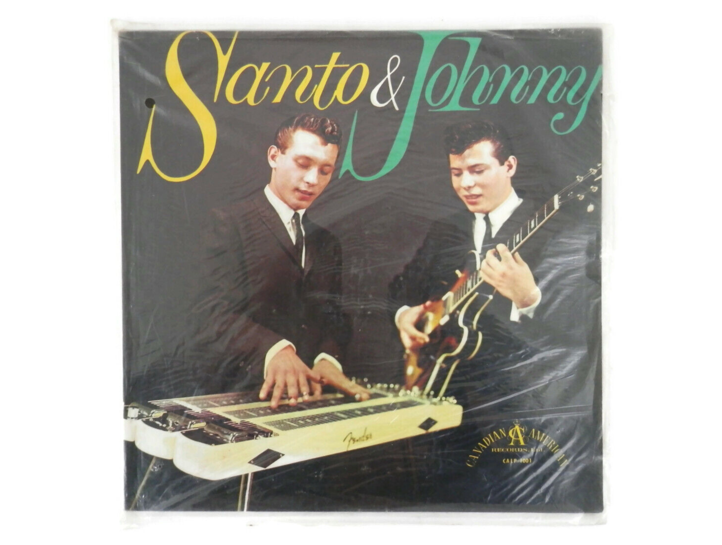 1959 Jazz Record Santo & Johnny Vinyl LP Calp 1001 Canadian