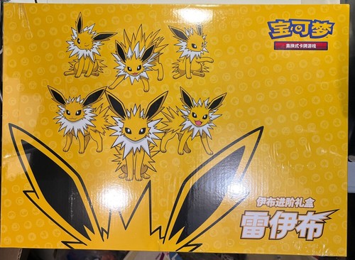 Pokemon Chinese TCG Exclusive Eevee Advanced Gift Box Sealed