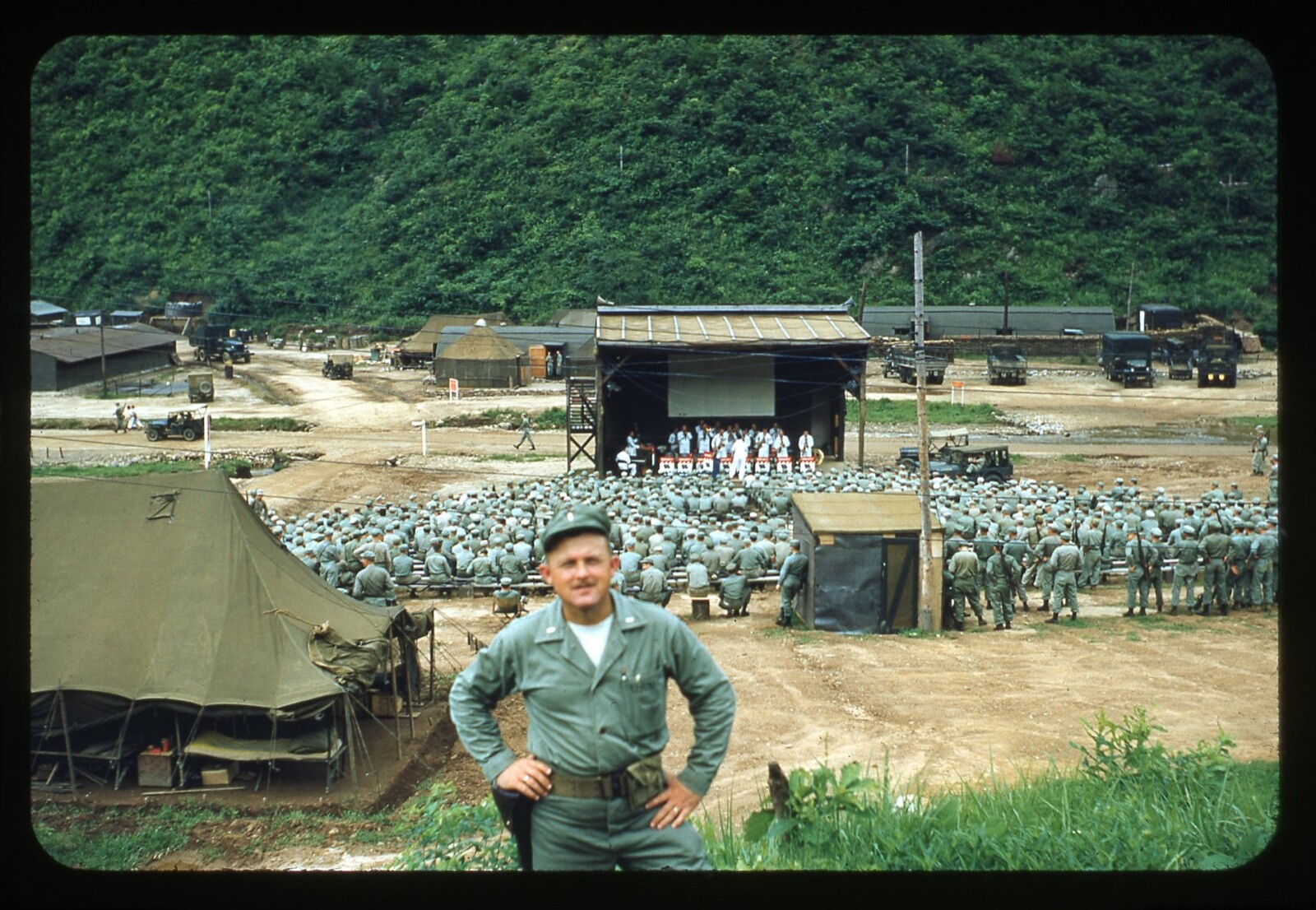 K-POP・アジア RT-5046 sl72 Original slide 1950's Red