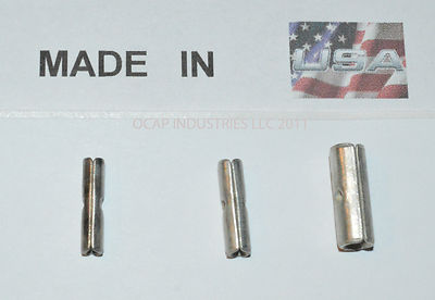 (300) Non-Insulated  Assorted Crimp Butt Connectors Splice Wire Terminal