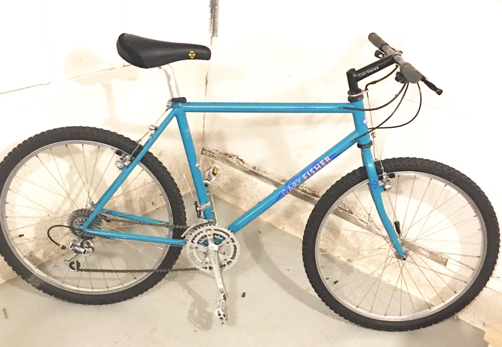 Vintage Gary Fisher mt. bike 1990's 'Paragon' with original XT components.