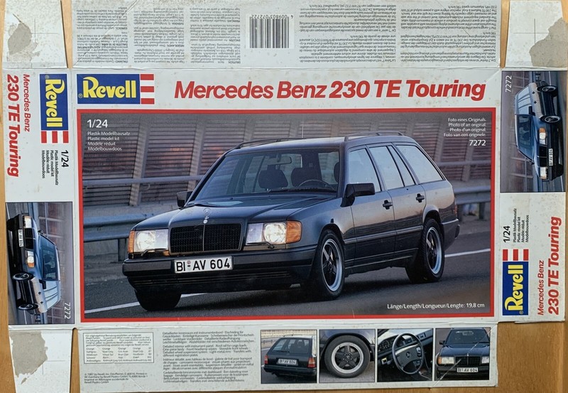 Modellbau_mercedes-Benz 230 Te Touring V Revell_kartondeckel