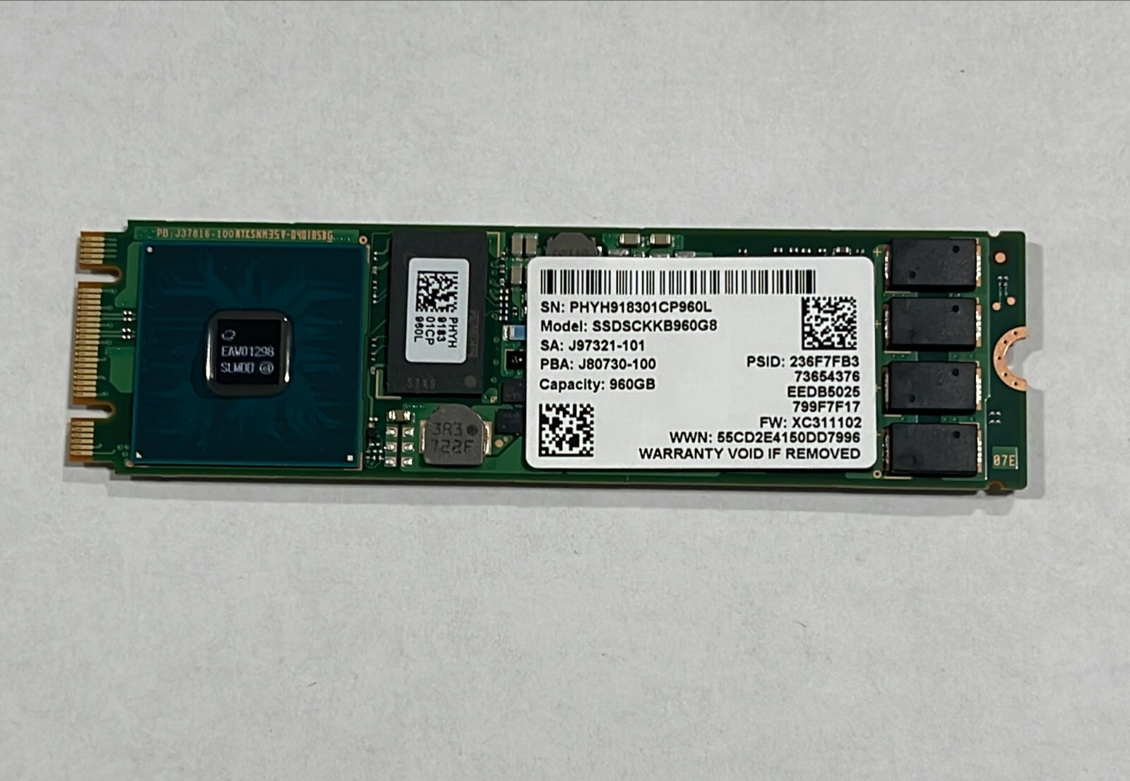 中古　Intel D3-S4510 960GB SSD 二台セット 中古 Intel D3-S4510 960GB SSD 二台セット 中古 Intel D3-S4510