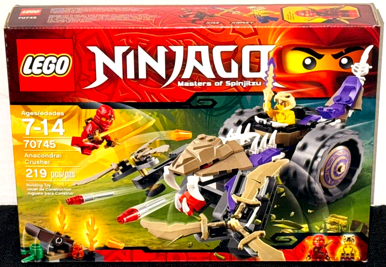 NEW! LEGO 70745 NINJAGO ANACONDRAI CRUSHER / KAI / KRAIT | eBay