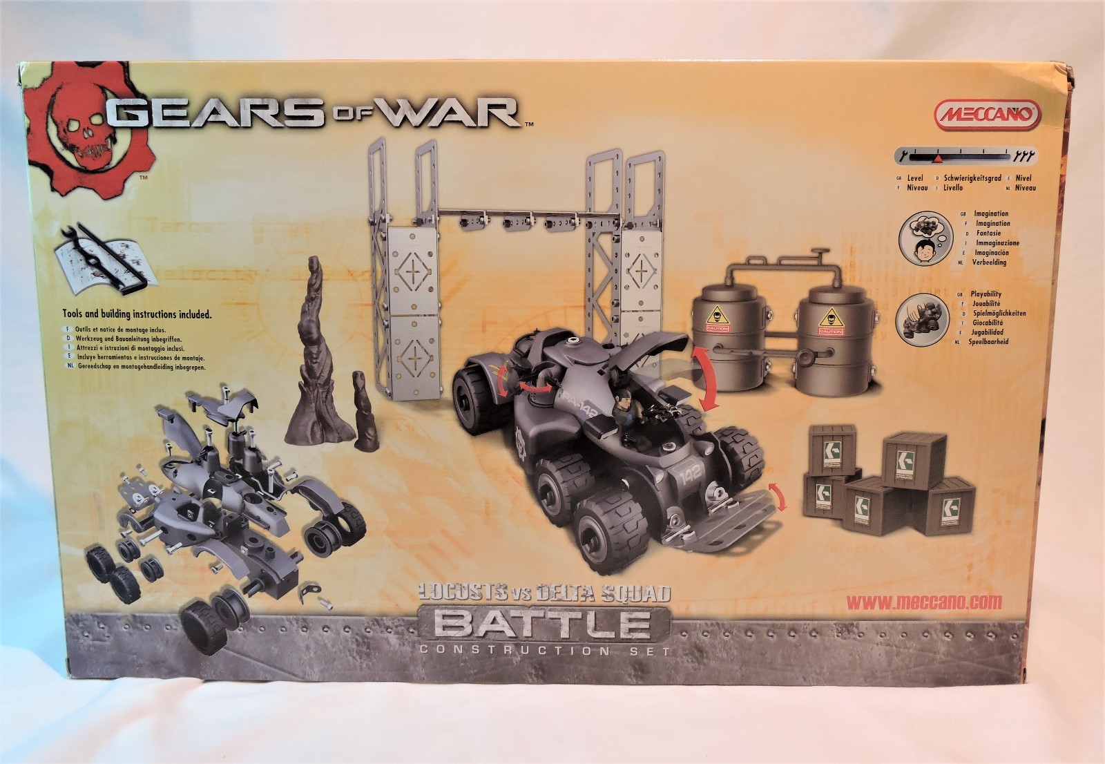 Gears of War Locust vs Delta Squad Battle Construction Set  Sealed