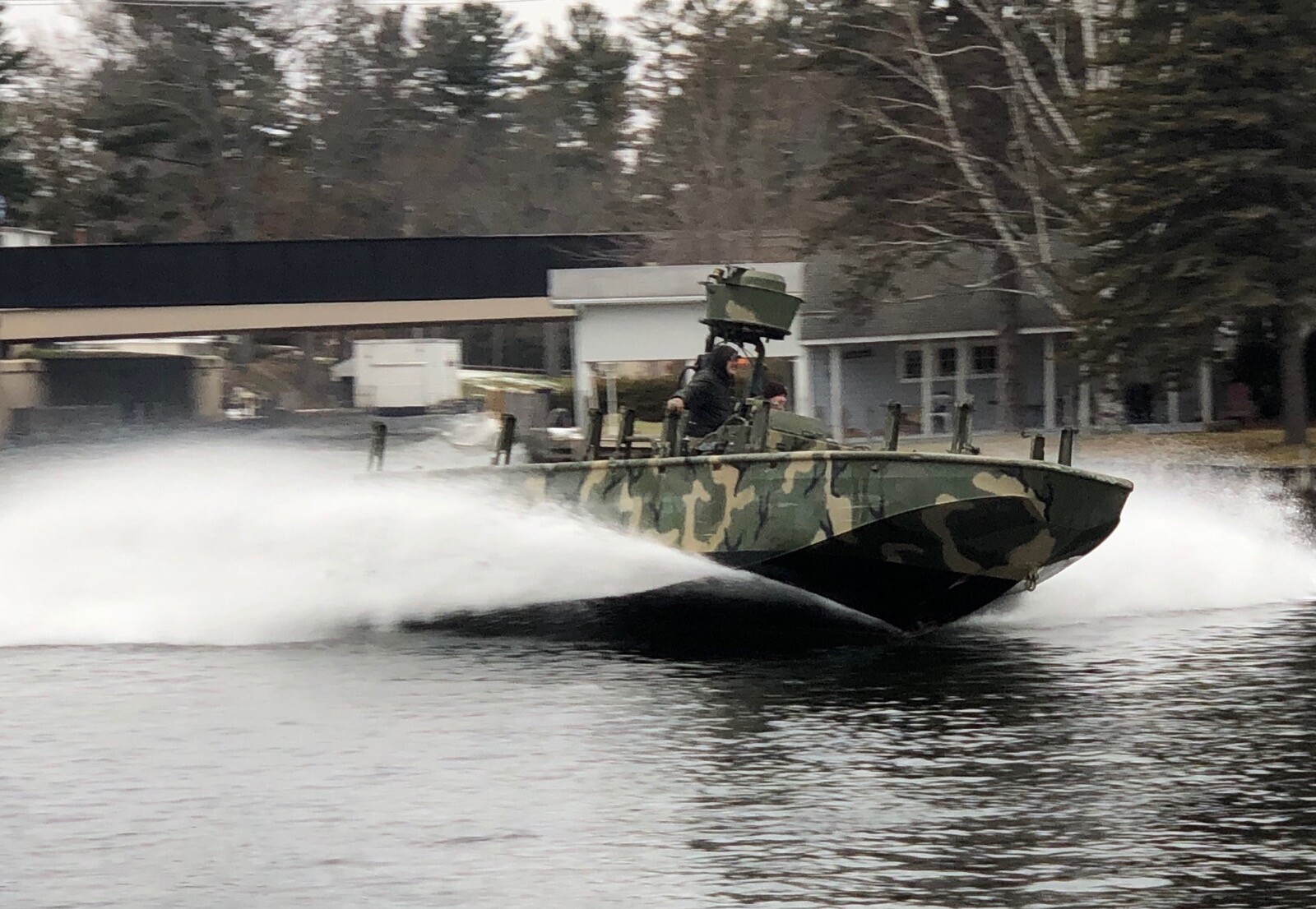 Riverine Assault Boat Navy SEAL SWCC SOC-R Boat Yanmar 6LY2A Hamilton Jet