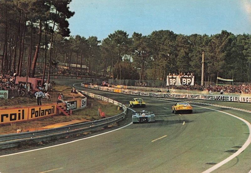Carte Postale Card 10x15c Le Mans Sarthe Circuit Des 24 Heures Course Automobile