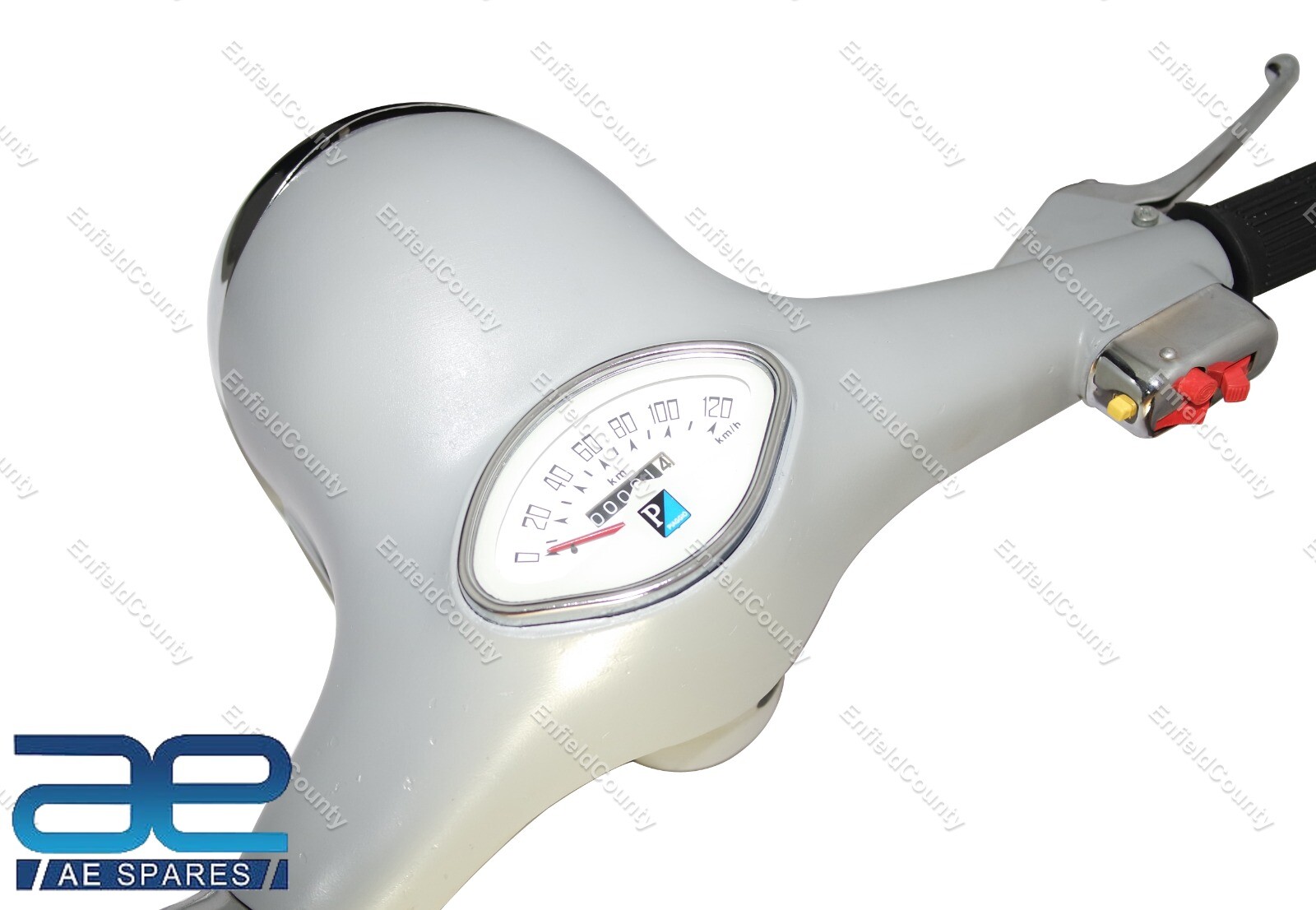 Vespa Sprint Bajaj Chetak 150cc Scooter Complete Handle Bar Assembly 