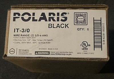 Polaris Tap IT-3/0   Box Of 6 NIB