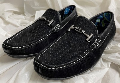 

Мужские лоферы Stacy Adams Pomp Slip-on, черные (25039 001, Черный