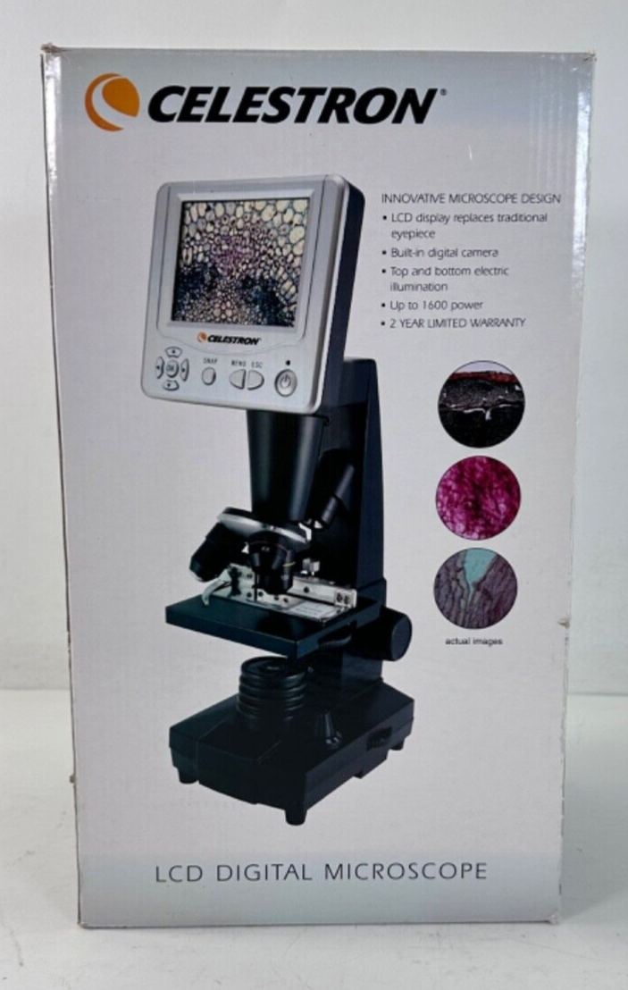 ダイゾー ナチュラル CELESTRON LCDデジタル顕微鏡 CE44340 おまけ付き
