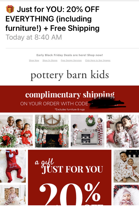 Pottery Barn Kids 20 Off Coupon Polybull Com