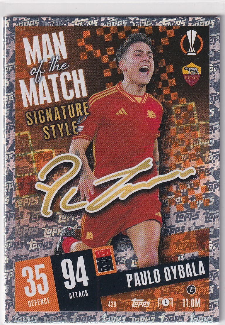 Topps ディバラ DYBALA  99枚限定直筆サインカード サッカー $_57.JPG?set_id=880000500F