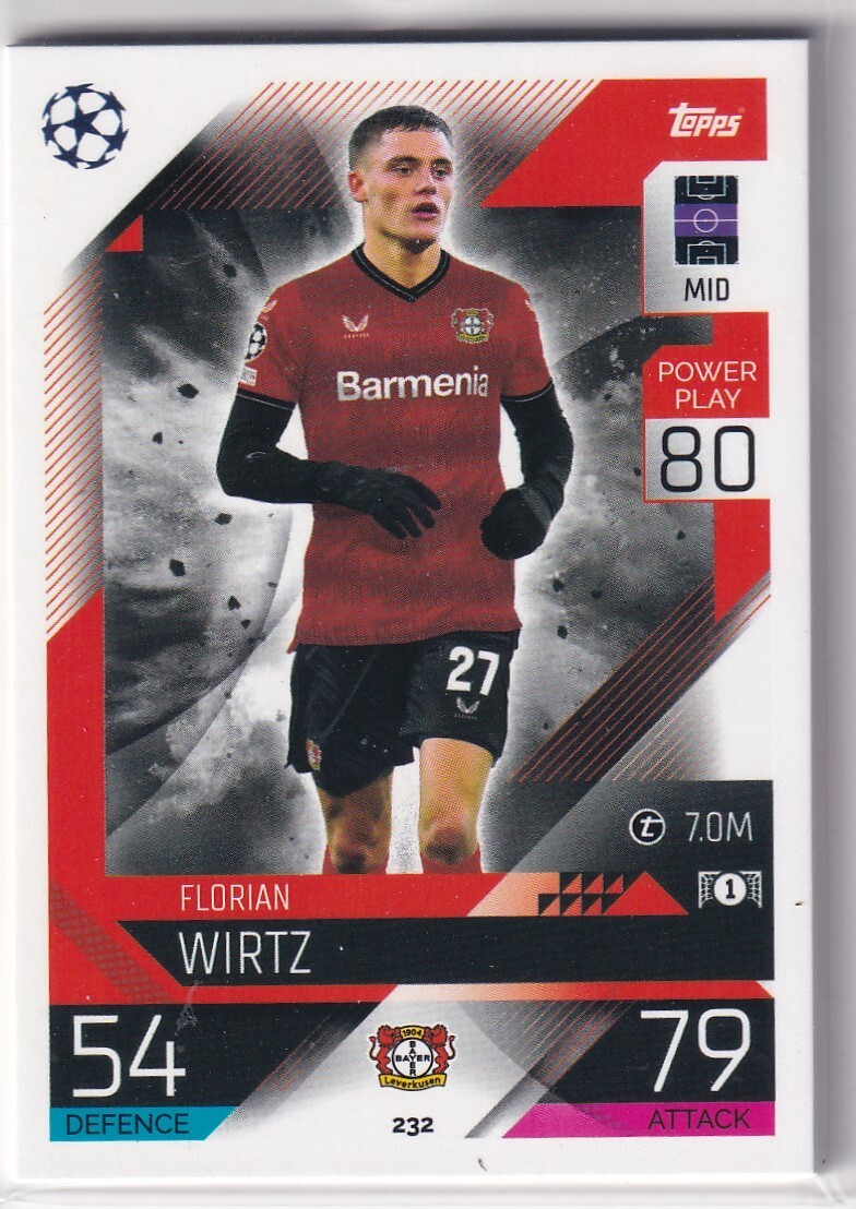 22-23 Topps FLORIAN WIRTZ パラレルカード 99シリ 22-23 Topps FLORIAN WIRTZ パラレルカード 99シリ - メルカリ