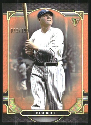 2022 Topps Triple Threads Amber #60 Babe Ruth /199
