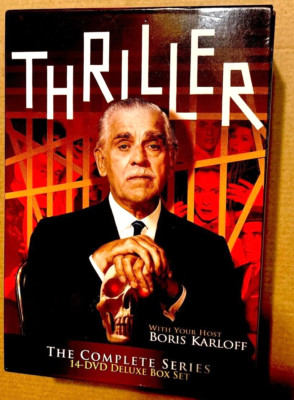 Thriller: The Complete Series,14-Disc Set (DVD)TV Series,Free delivery,Region 1