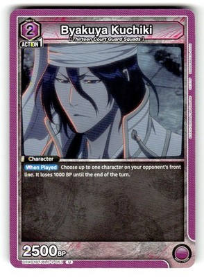 Byakuya Kuchiki Union Arena UEX01BT: BLEACH: Thousand-Ye... UEX01BT/BLC-2-053 NM