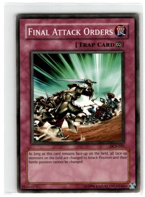 Yu-Gi-Oh! Final Attack Orders Common DCR-045 Lightly Played Unlimited