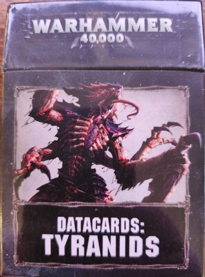 Games Workshop Warhammer 40k WH40k Tyranids Datacards 8th Ed NEW Free Shipping